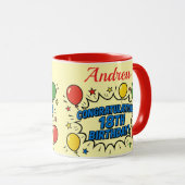 Mug voor 18e verjaardag mok (Voorkant rechts)