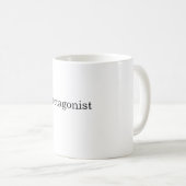 Mug voor de hoofdpersoon koffiemok (Voorkant rechts)