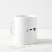 Mug voor de hoofdpersoon koffiemok (Voorkant links)