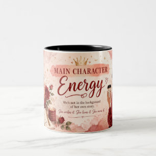 Mug voor de Hoofdrol Energie Tweekleurige Koffiemok