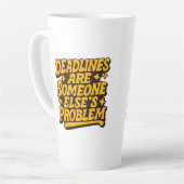 Mug voor Gepensioneerde Kantorenmanager – Grappig Latte Mok (Linkerhoek)