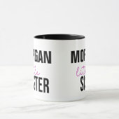 Mug voor kleine zus mok (Midden)