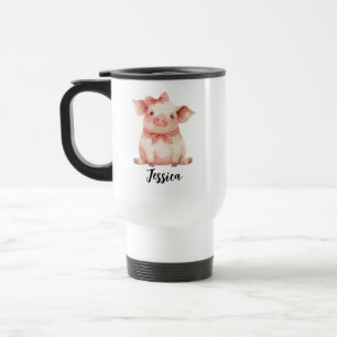 Mug voor Varkensdag – Schattig Varken Liefhebber Reisbeker