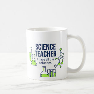Mug voor wetenschapsleraar koffiemok