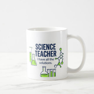 Mug voor wetenschapsleraar koffiemok