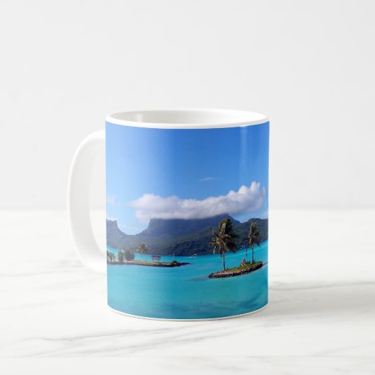 Mug Welcome To Bora Bora Koffiemok (Voorkant links)