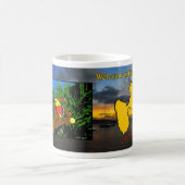 Mug: Welcome to Guadeloupe. Koffiemok (Center)