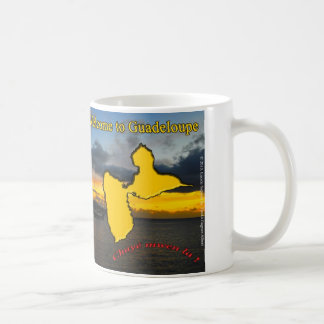Mug: Welcome to Guadeloupe. Koffiemok
