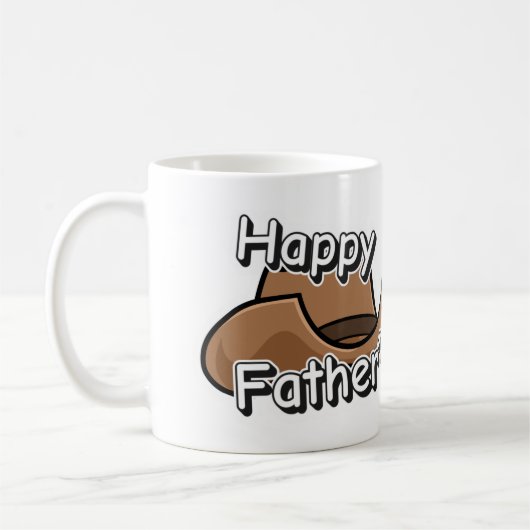 Mug Western Father's Day Design Koffiemok (Links)