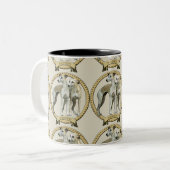 Mug Whippets Tweekleurige Koffiemok (Voorkant links)