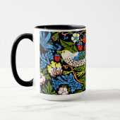 MUG - William Morris - "Strawberry Thief" Mok (Links)
