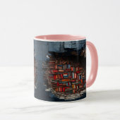 mug with a book design mok (Voorkant rechts)