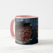 mug with a book design mok (Voorkant links)