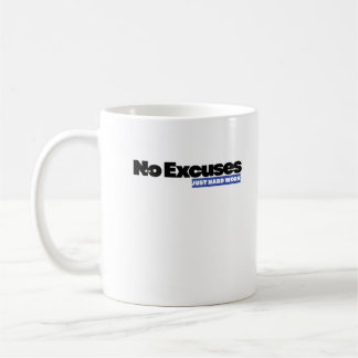 Mug with a motivational quote  koffiemok