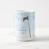 Mug with American Flag Koffiemok (Center)