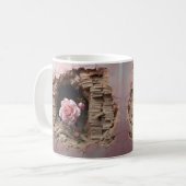 Mug with book design koffiemok (Voorkant links)
