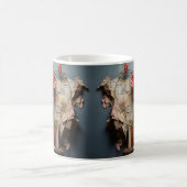 Mug with book design koffiemok (Center)