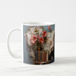 Mug with book design koffiemok