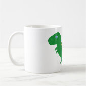 Mug with cartoon T-Rex Koffiemok (Links)