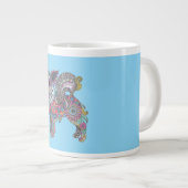 Mug with chihuahua grote koffiekop (Voorkant rechts)