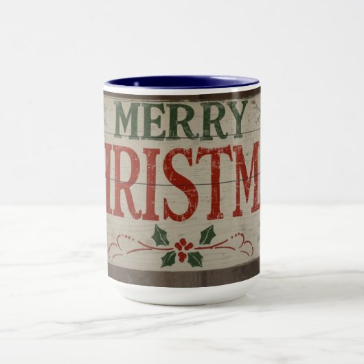 mug with christman writing mok (Midden)
