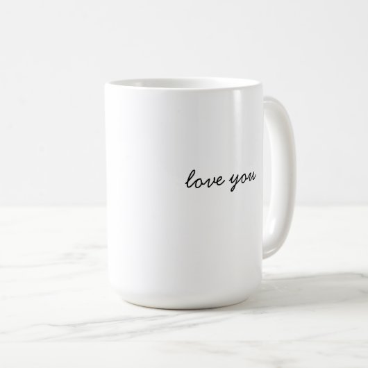 Mug with coastal theme sea glass koffiemok (Voorkant rechts)