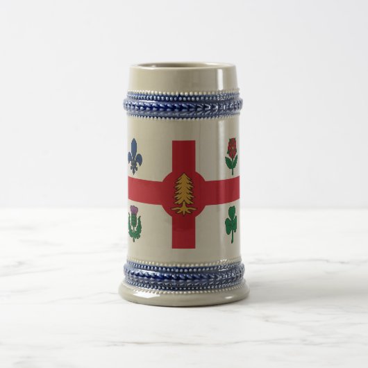 Mug with Flag of Montreal, Canada Bierpul (Center)