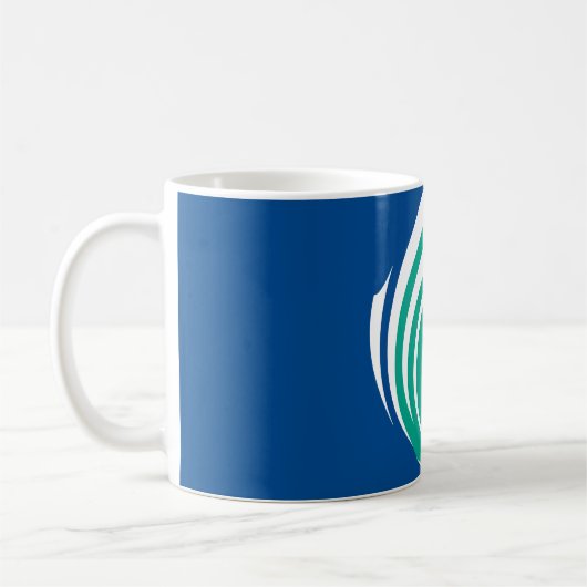 Mug with Flag of Ottawa, Canada Koffiemok (Links)