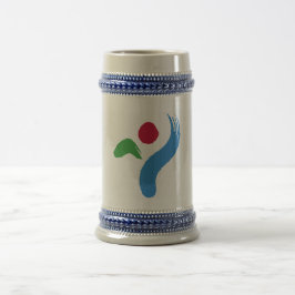 Mug with Flag of Seoul, South Korea Bierpul