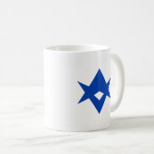 Mug with Flag of Toyota City, Japan Koffiemok (Voorkant rechts)