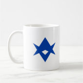 Mug with Flag of Toyota City, Japan Koffiemok (Links)