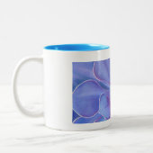 Mug with Floral Design Tweekleurige Koffiemok (Links)