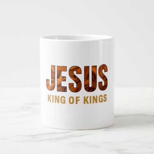 Mug with Jesus Messiah Grote Koffiekop (Voorkant)
