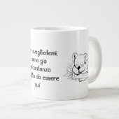 Mug with Koala Design – Funny Italian Phrase Grote Koffiekop (Voorkant rechts)