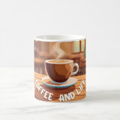 Mug with personalized photo (Coffee and life) Koffiemok (Center)
