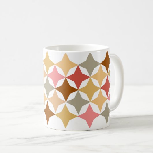 mug with soothing graphic pattern koffiemok (Voorkant rechts)