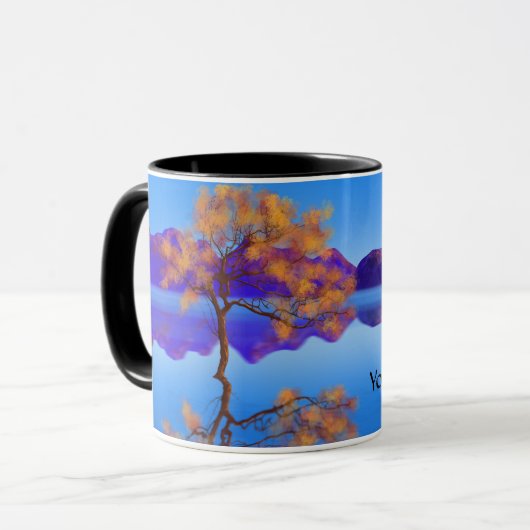 Mug with tree mok (Voorkant links)