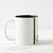 mug with verse tweekleurige koffiemok (Links)