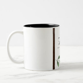 mug with verse tweekleurige koffiemok
