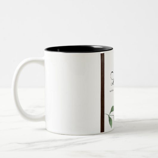 mug with verse tweekleurige koffiemok (Links)