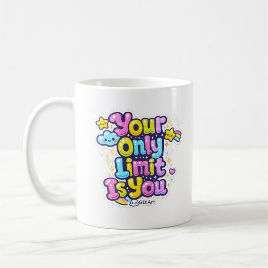 MUG - Your Only Limit Is You Koffiemok (Links)