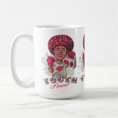 Mug – YOUTH Power Afro & Boombox Urban Design Koffiemok (Links)
