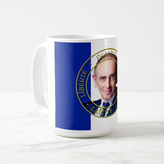 Mug Zemmour President Koffiemok (Voorkant links)