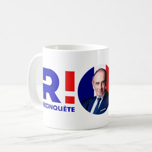 Mug Zemmour President Koffiemok (Voorkant links)