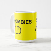 Mug Zombies Flip Koffiemok (Voorkant links)