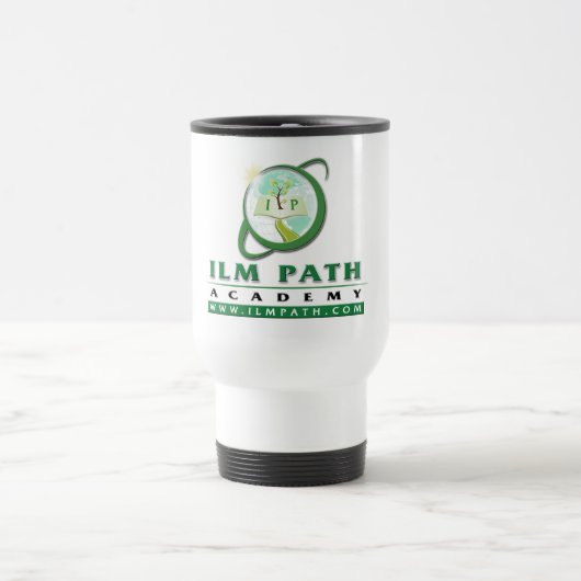 MUGCovered - Ilm Path Academy Logo Square Reisbeker (Center)
