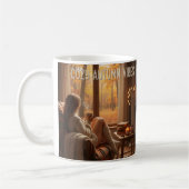 MugCozy Herfst Sfeer Mok (Haard &(Aangepaste naam) (Links)