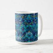 MugCustomizable Stained Glass Pattern  Koffiemok (Voorkant rechts)