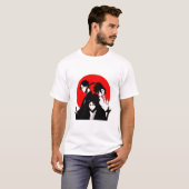 Mugen Jin en Fuu Samurai Champloo T-shirt (Voorkant volledig)