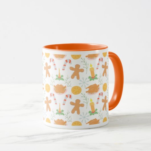 MugFall Coffee Mug | Rustic Pumpkin Spice & Sweate Mok (Voorkant rechts)